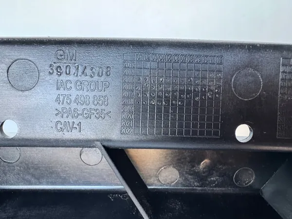 Renforcement de pare-chocs avant Opel Corsa E image 5