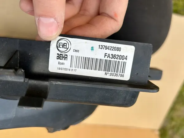 OEM 1379422080ANEX Etupuhdistimen Kotelo Fiat Ducato image 5