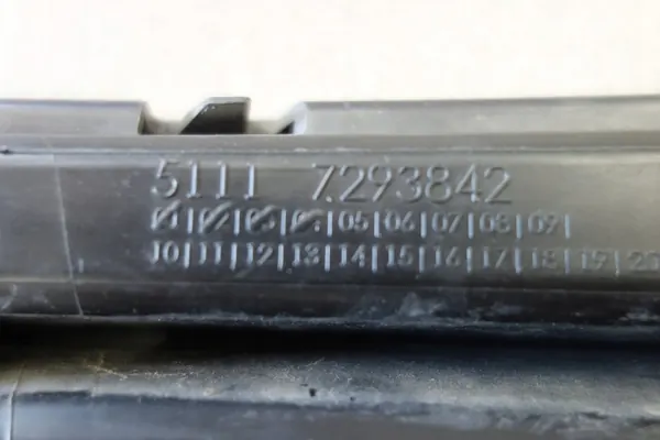 BMW OE 51117293842 griglia, paraurti image 4