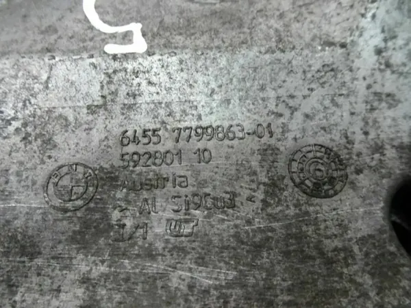 BMW X5 AC-kompressor fäste OEM 7799863 Begagnad image 5