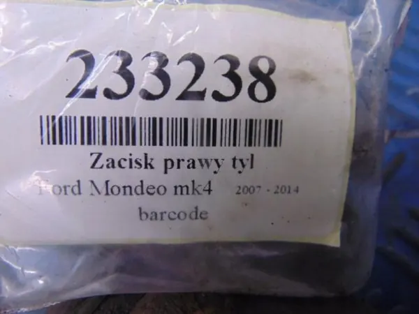 FORD MONDEO MK4 KOMBI 1.8TDCI Rechte Hinterradbremszange image 7