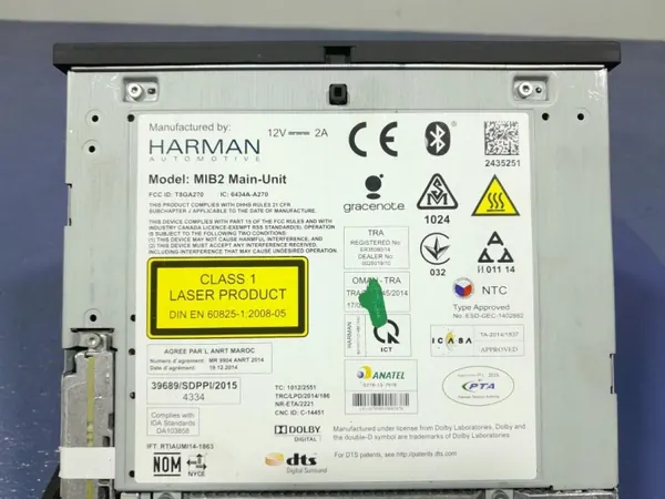 Audi Q7 II Multimediastation OEM 4M1035044B image 5