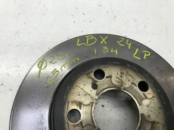 OEM FE435AYH1 Etujarrulevy 280mm Lexus LBX image 2