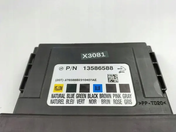 Módulo de Controle de Conforto Opel Astra J image 5