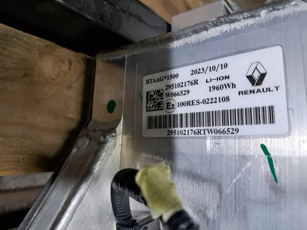 Bateria híbrida OEM 295107784R para Renault Austral image 6