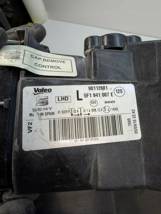 SEAT LEON III Farol Esquerdo 5F1941007E image 9