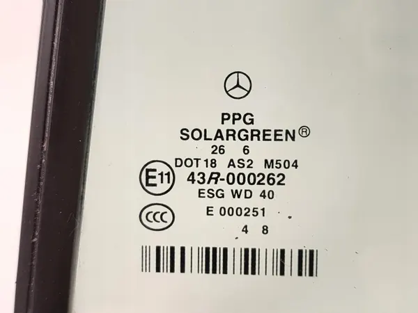Achterdeur Ruit Links OEM 2117300355 voor Mercedes E W211 image 3