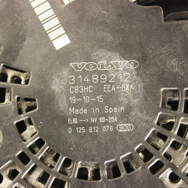 Vaihtovirtageneraattori Volvo OE 31489212 image 6