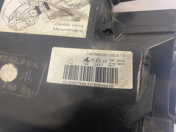 Oikea Ajovalon Heijastin 1340663080 Fiat Ducato image 10