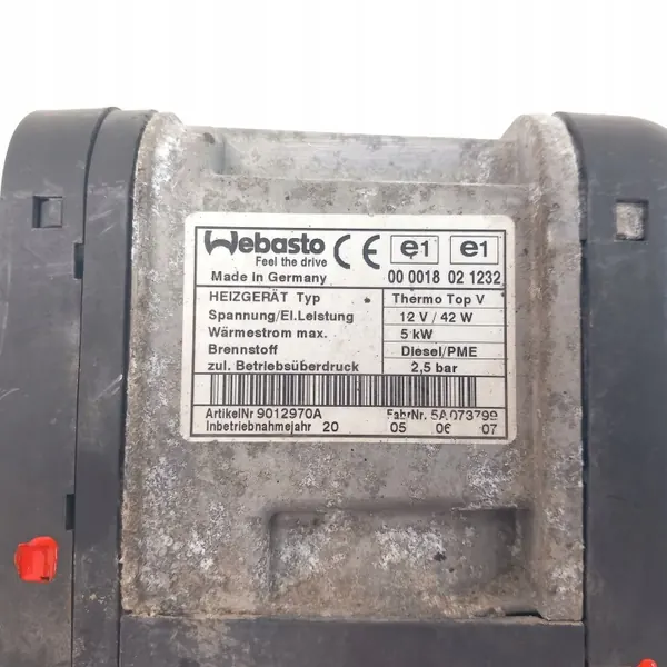 OEM 3C0815065E Webasto parkeerverwarming voor VW Passat B6 image 7
