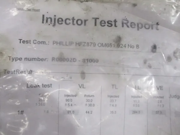 Injecteur Mercedes Sprinter 906 2.2 CDI OEM A6510700587 image 5