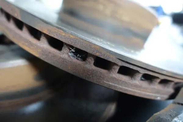 Mercedes W140 Vorderbremscheiben 320mm OEM 140320 image 3