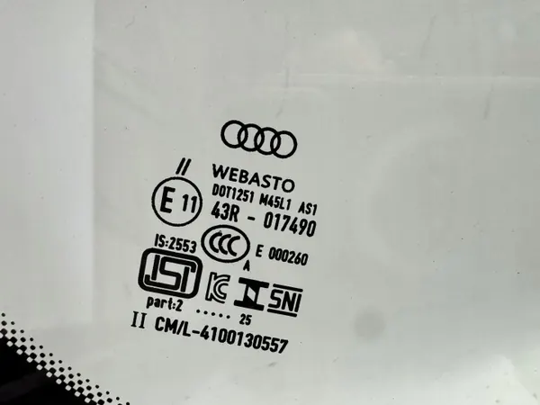 Pare-brise Audi A5 OEM 8B3845099LNVB avec Caméra image 4
