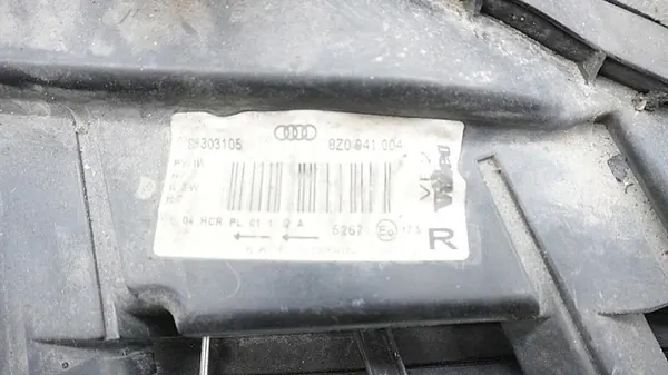 AUDI A2 8Z Faro Derecho 8Z0941004 image 5