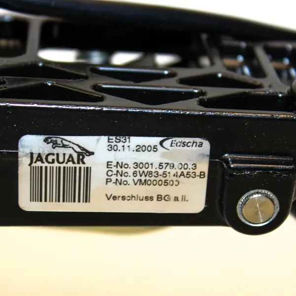 Jaguar XK XKR 2007 Cerrojo Techo Plegable OEM 6W83514A53B image 6