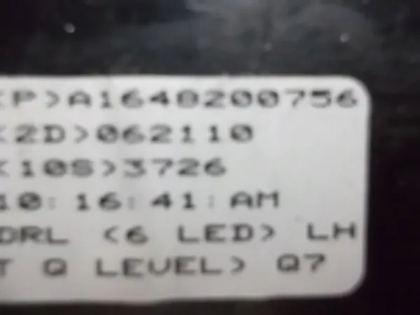 MERCEDES ML 164 LIFT W164 LED LINKER BUMPER image 5