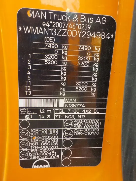Dagcabine voor MAN TGS Euro 6 - OEM Onderdeel KABINA image 10