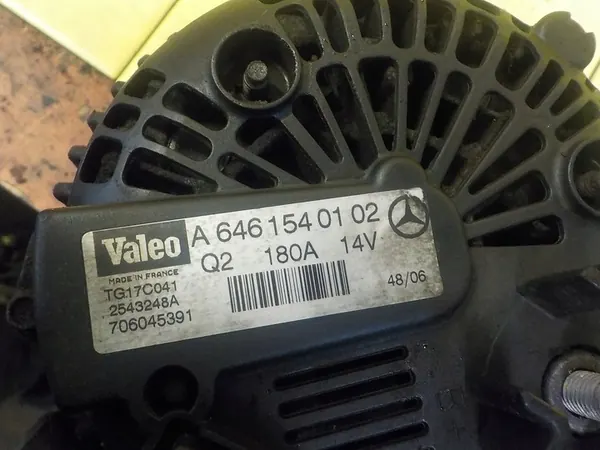 MERCEDES VITO W639 2.2 CDI Vaihtovirtageneraattori A6461540102 image 5