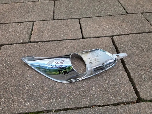 Griglia Faro Antinebbia Destra Renault Scenic III Lift Xmod Cromata OEM 261A25912R image 4