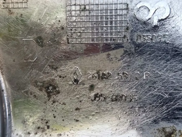 Griglia Faro Antinebbia Destra Renault Scenic III Lift Xmod Cromata OEM 261A25912R image 7