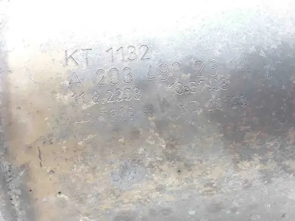 Mercedes W203 C-Klasse Katalysator OEM A2034902314 image 4