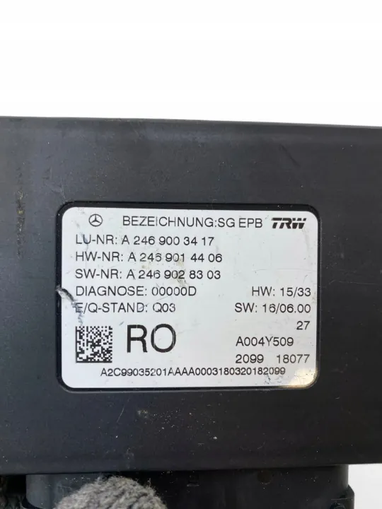 OEM A2469003417 Handbremsmodul für Mercedes GLE image 6