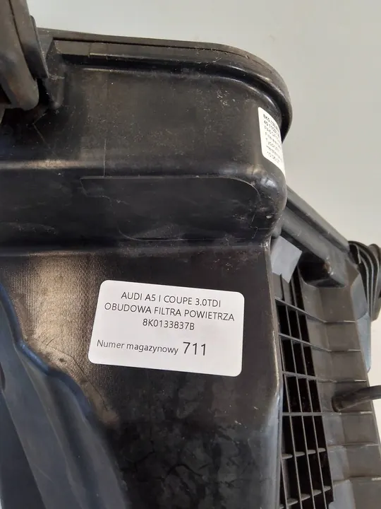 Ilmansuodattimen kotelo Audi A4 B8 A5 2009- 2.7 TDI 3.0 TDI V6 OEM image 6