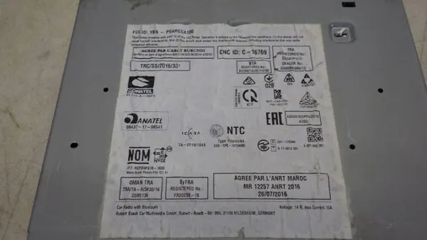 OEM 9828709080 Radio Navigatie voor Peugeot 2008/208 II image 7
