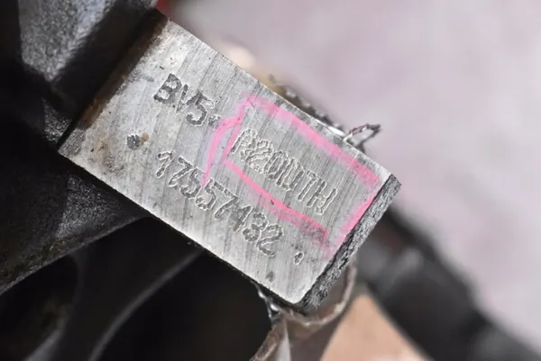 Motorblok onderdeel mamAUTO-1056692-A20DTH Opel image 5
