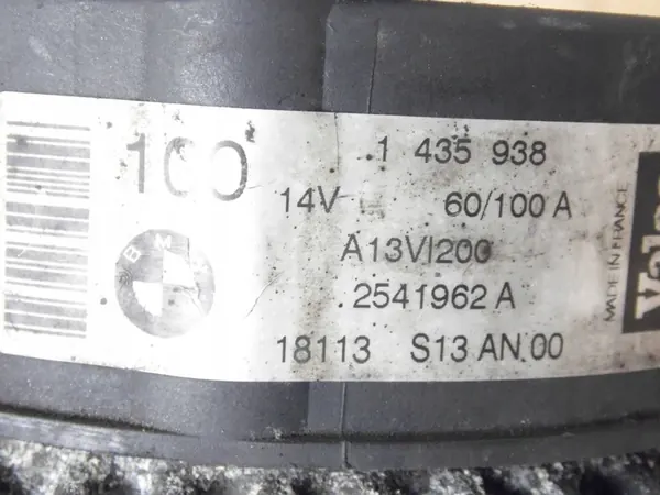 Vaihtovirtageneraattori BMW 3 E46 1.9 OE 1435938 image 5