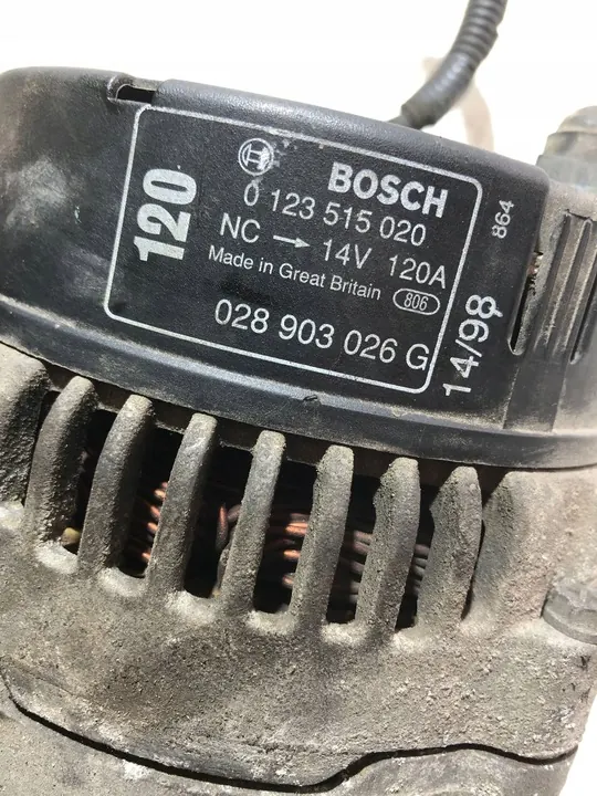 Generaattori Seat Alhambra (Mk1) 0123515020 image 5