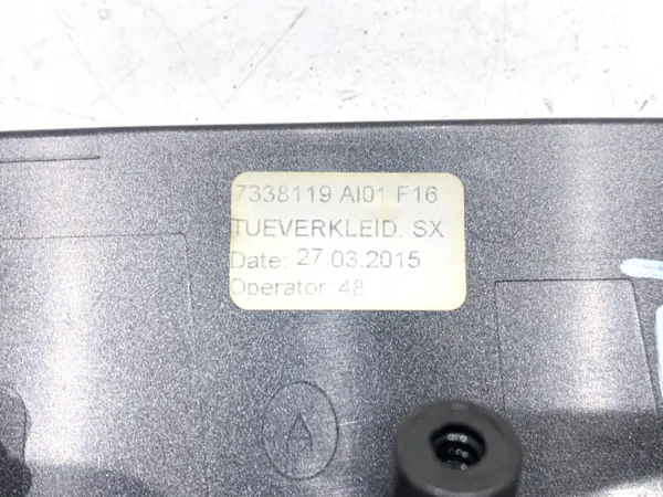 Manilla interior trasero derecho OEM 7292187 BMW F16 SUV image 4