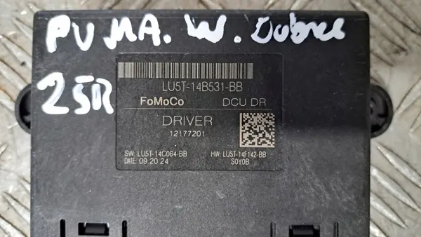 Módulo Porta Dianteira Esquerda Ford Puma MK2 OEM LU5T-14B531-BB image 3