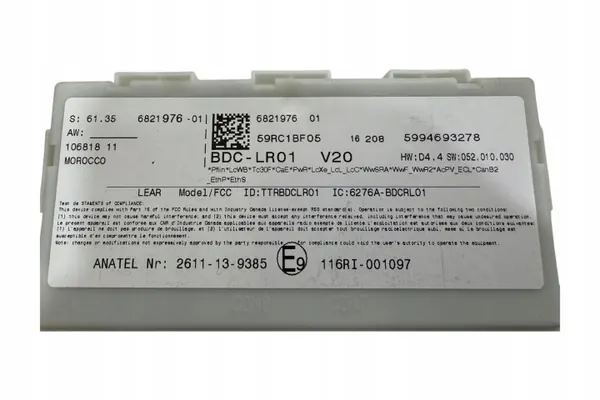 Módulo Confort BMW I3 OEM 59RC1BF05 - Usado image 5