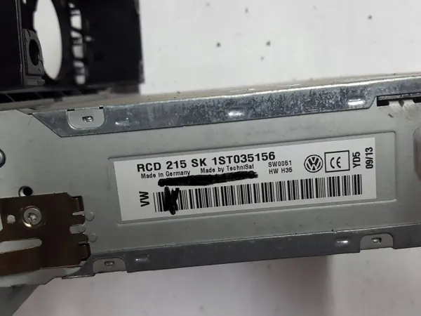 Skoda OEM 1ST035156XAUTOPX Radio CD-soitin image 6