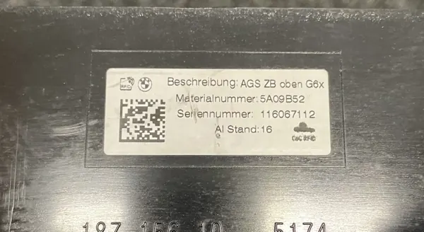 Luftrattjalusi OEM 5A09B52 för BMW 5 G60 image 7