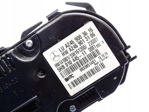 Panneau climatisation Mercedes-Benz A2469003616 image 4