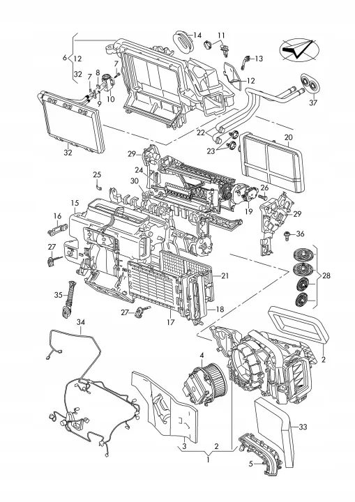 4M1898037 Wärmetauscherrohre für Audi A4 B9 8W image 8