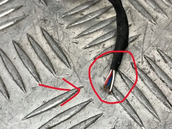 OEM 9J1971104H Porsche Taycan Cablagem Sensor PDC Traseiro image 5