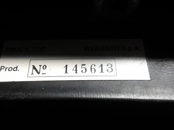 Schiebedach DAF XF 105 OEM 145613 - Gebrauchter Zustand image 10