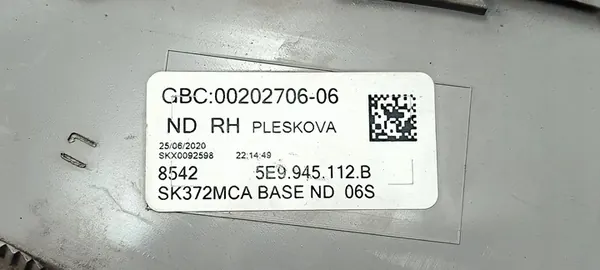 Lámpara Trasera Izquierda SKODA OCTAVIA III Kombi 5E9945112B image 2