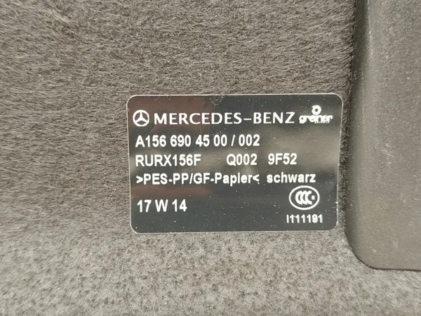Mercedes GLA W156 achterbakplank OEM A1566904500 image 7