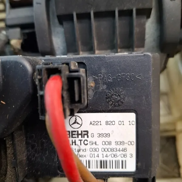 Verwarming Ventilator Relais Mercedes-Benz S (W221) A2218200110 image 9