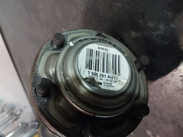 Arbre de transmission arrière gauche BMW 3 E46 320d 7505291 image 4