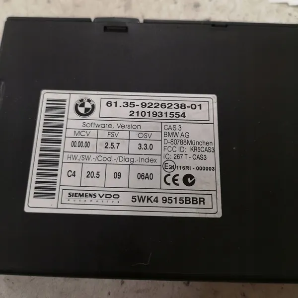 CAS-controller BMW 3 E90 E91 image 2