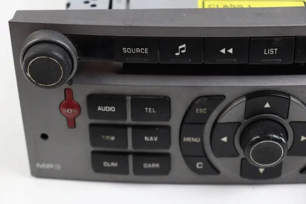 OEM 96632912YW Peugeot 407 Tehdasradio CD-soitin image 3