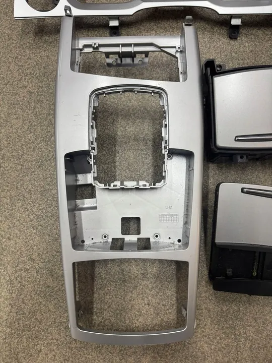 Conjunto de acabamento em madeira decorativa Audi A6 C6 04-11 image 3