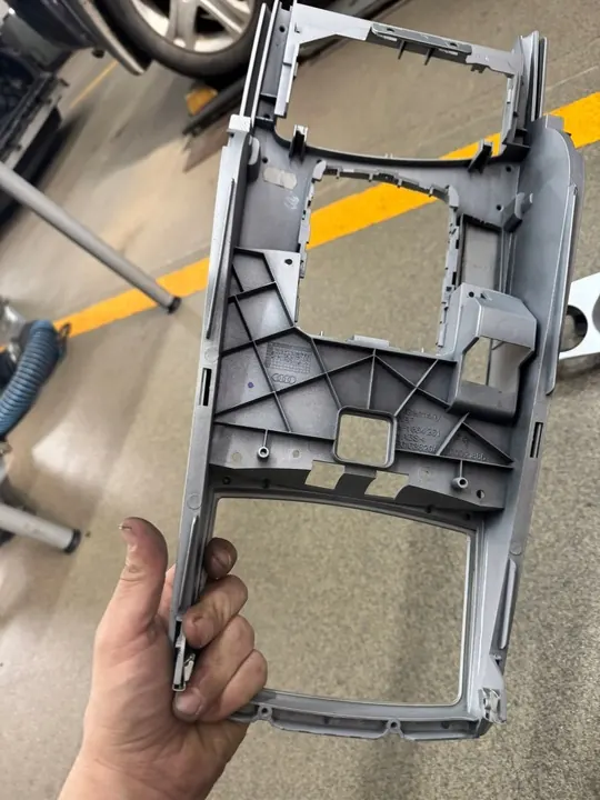 Conjunto de acabamento em madeira decorativa Audi A6 C6 04-11 image 4