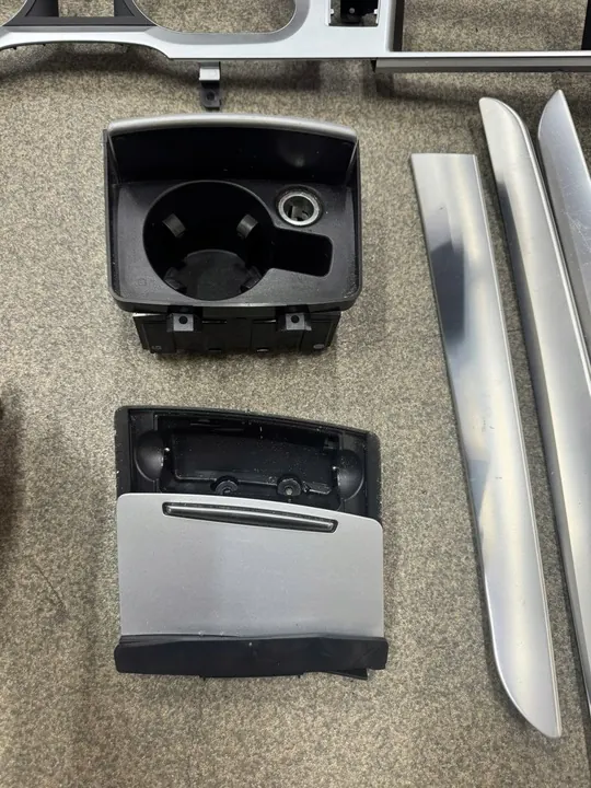 Conjunto de acabamento em madeira decorativa Audi A6 C6 04-11 image 5