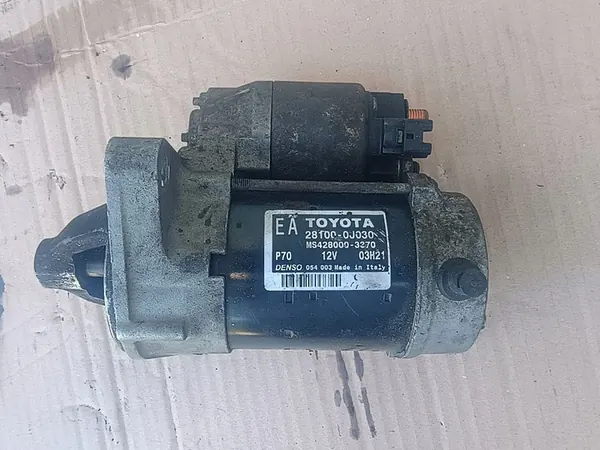 Motor de arranque Toyota Yaris 1.0, 1.3 16V OEM 28100-0J030 image 4